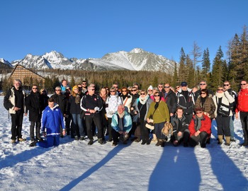 Zakopane février 2017 - Slovaquie Lac Strebske Pleso